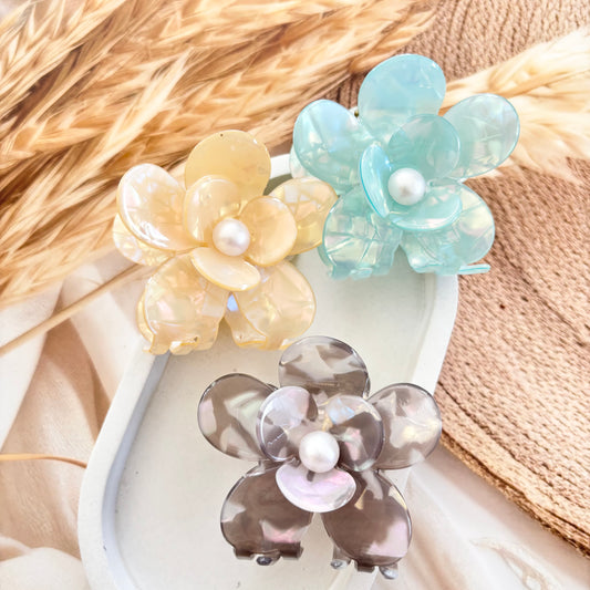 Flower marble Clutches / Claws