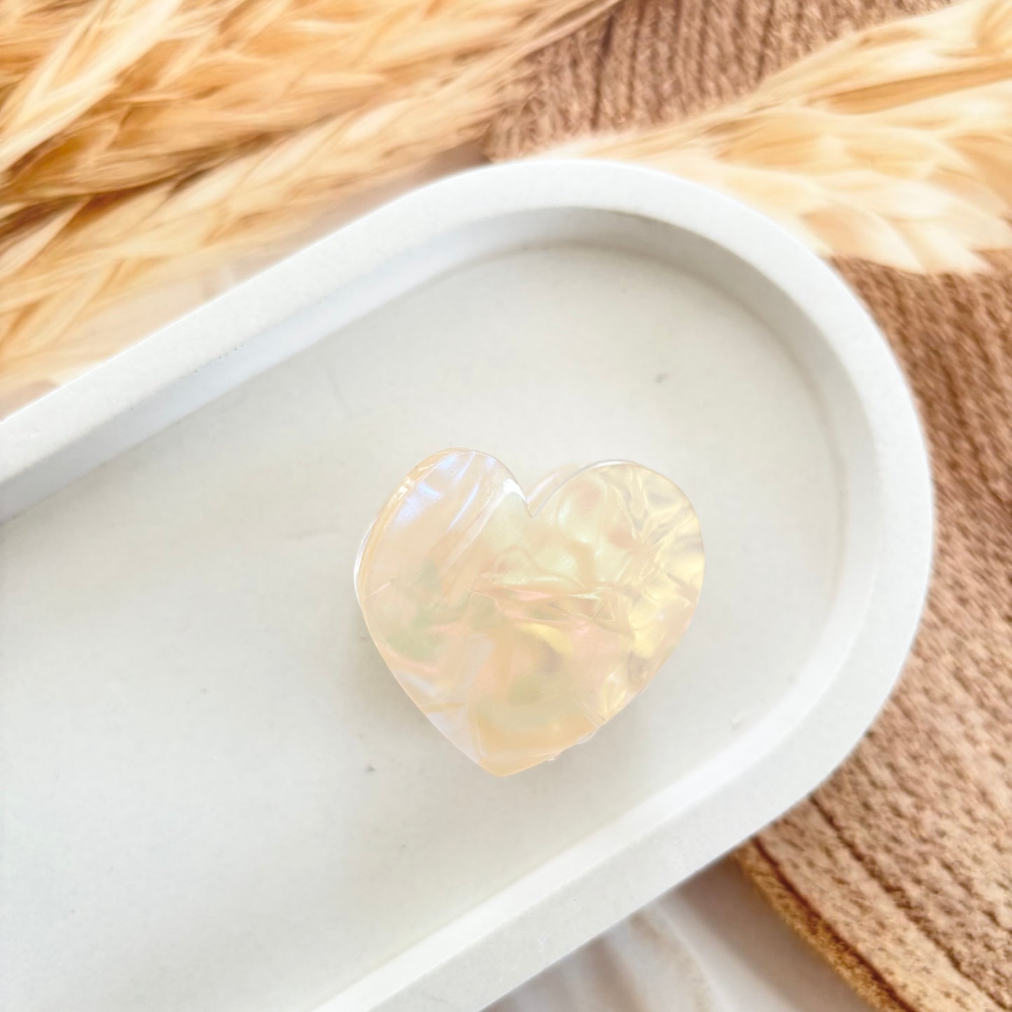 Heart marble Clutches / Claws