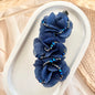 Lock Banana -Floral with sequence blue
