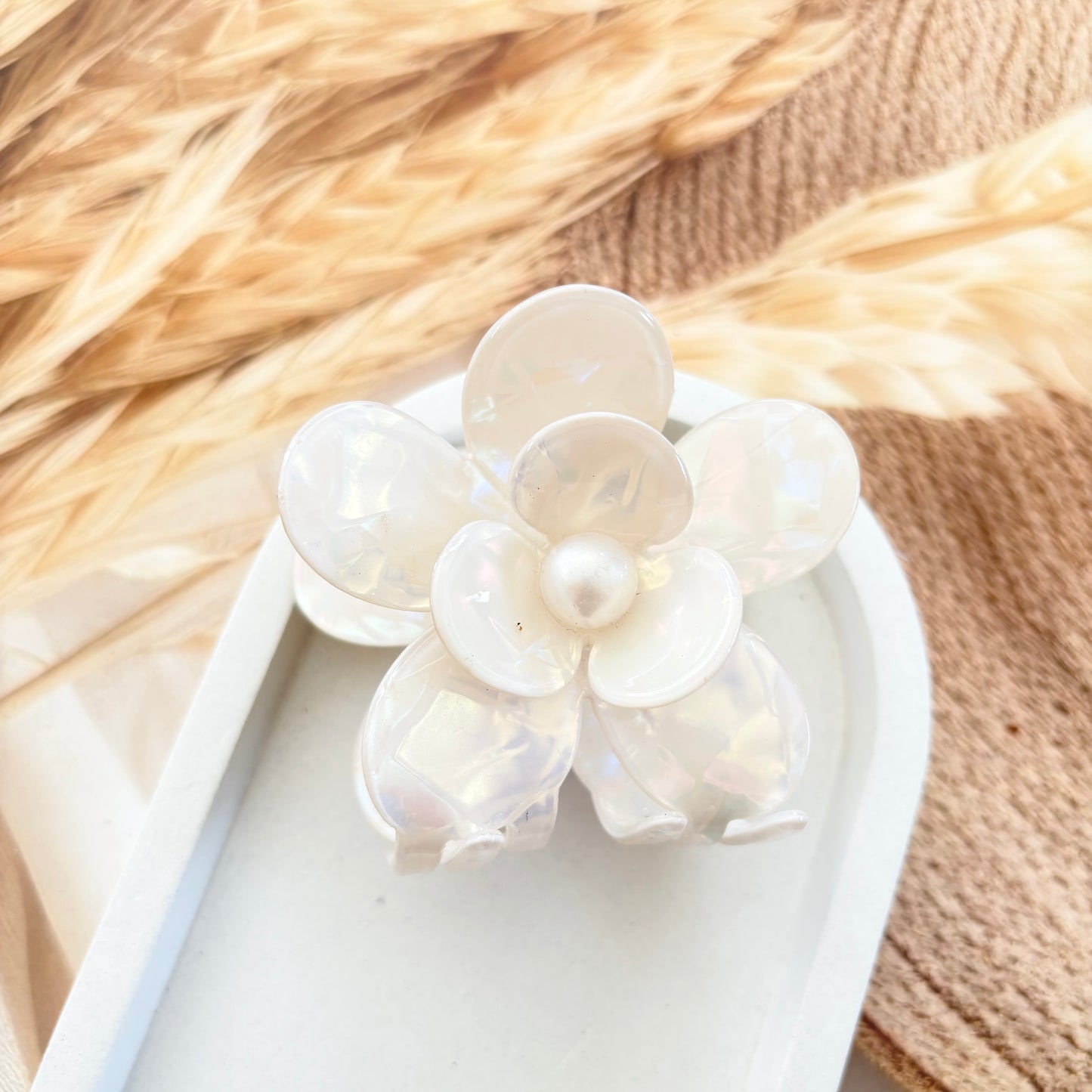 Flower marble Clutches / Claws