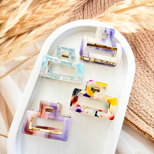Rectangle metal Clutches / Claws