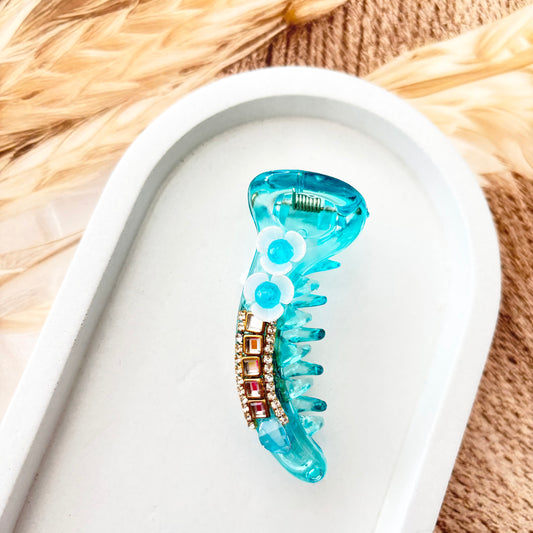 Banana Clip - sky blue