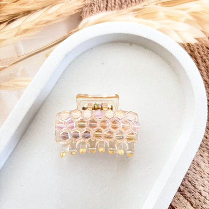 Crystal rectangle Clutches / Claws
