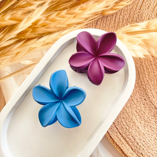Matte finish floral Clutches / Claws