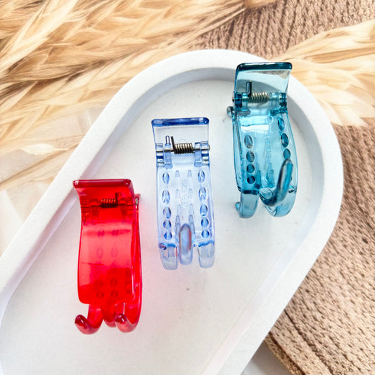 Transparent 3 teeth Clutches / Claws - Color Options