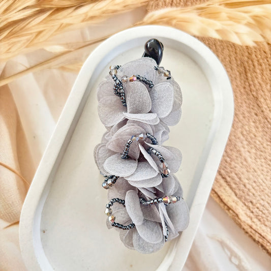 Lock Banana - Floral with sequence grey