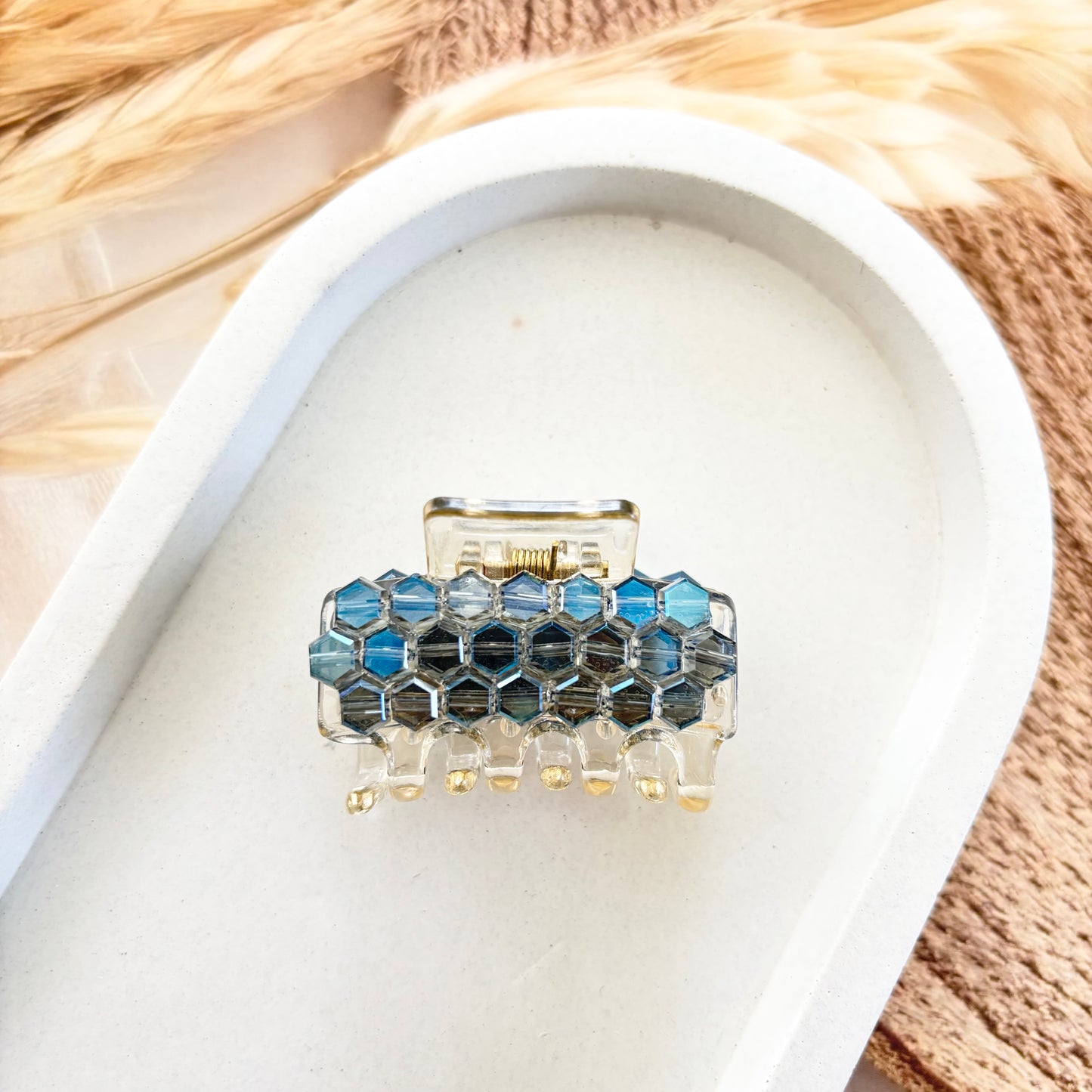 Crystal rectangle Clutches / Claws