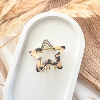Star with stone metal Clutches / Claws
