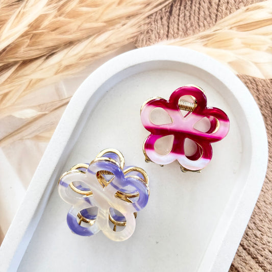 Flower metal Clutches / Claws